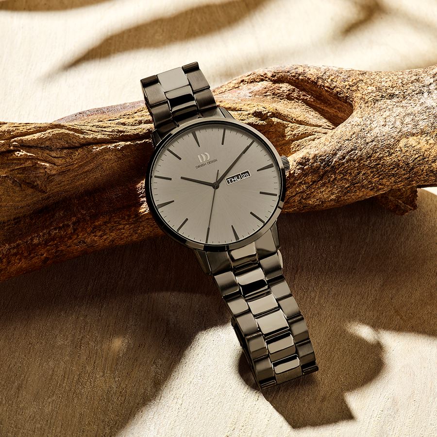 Armani Exchange Cayde AX2722 Men's Analog Watch – Grey Dial with Matching Grey Stainless Steel Strap
