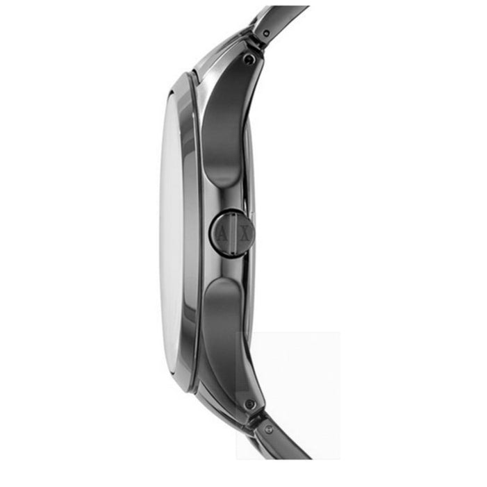 Armani Exchange Hampton AX2135 Men's Chronograph Watch – Grey Dial with Coordinated Grey Stainless Steel Strap