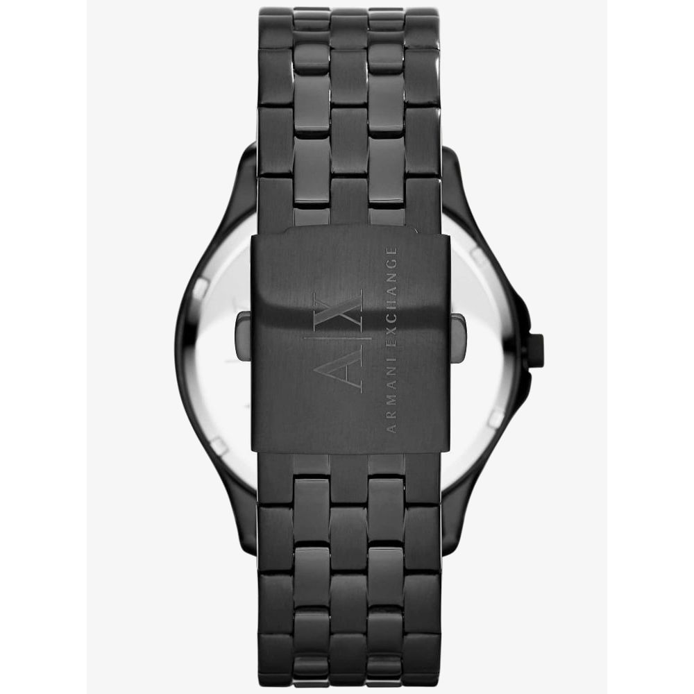 Armani Exchange Hampton AX2164 Men's Chronograph Watch – Black Dial with Black Stainless Steel Strap